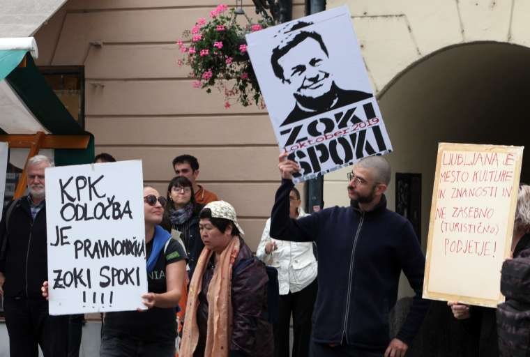 Protest Zoki spoki 1. oktober 2019